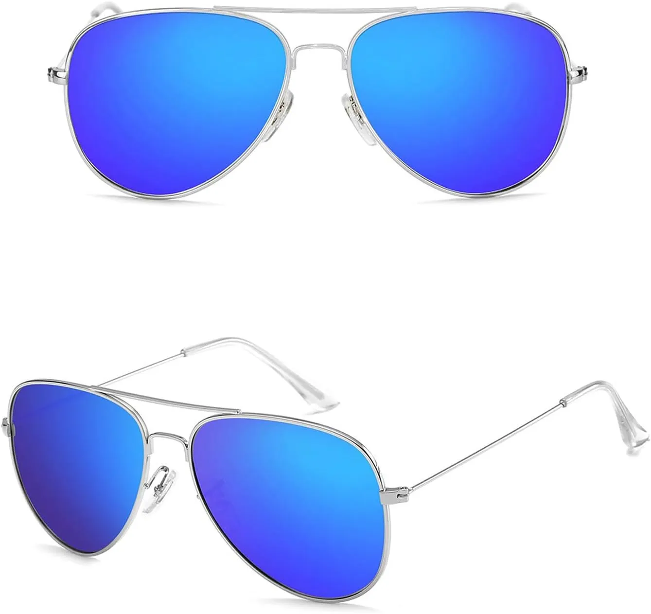 Polarized Aviator Sunglasses for Men/Women Metal Mens Sunglasses Driving Sun Glasses