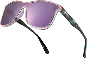 Polarized Sunglasses Men Trendy Mirrored shades Women Reflective Sun Glasses UV Protection