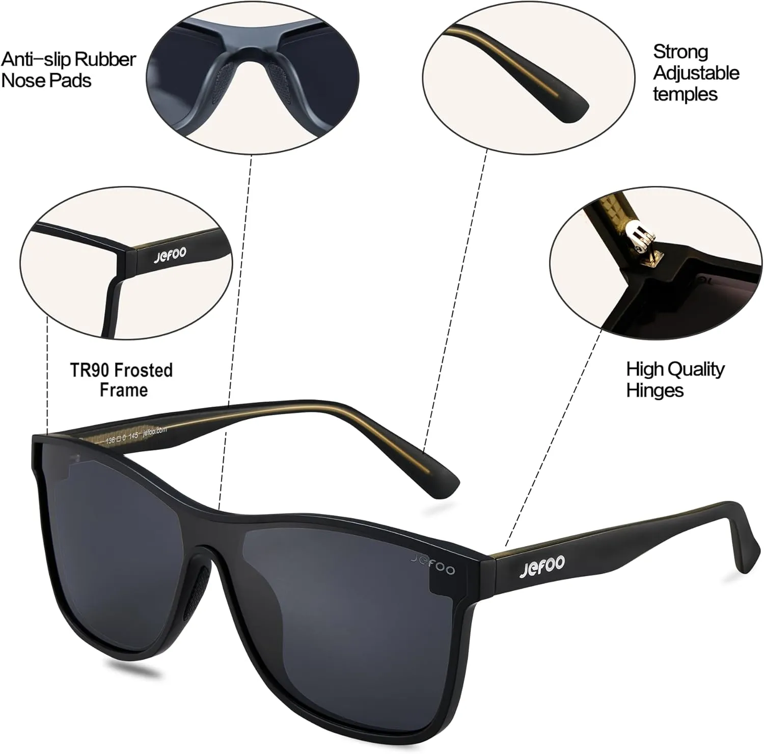 Polarized Sunglasses Men Trendy Mirrored shades Women Reflective Sun Glasses UV Protection