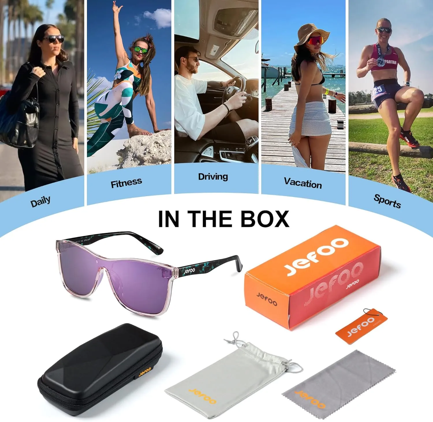 Polarized Sunglasses Men Trendy Mirrored shades Women Reflective Sun Glasses UV Protection