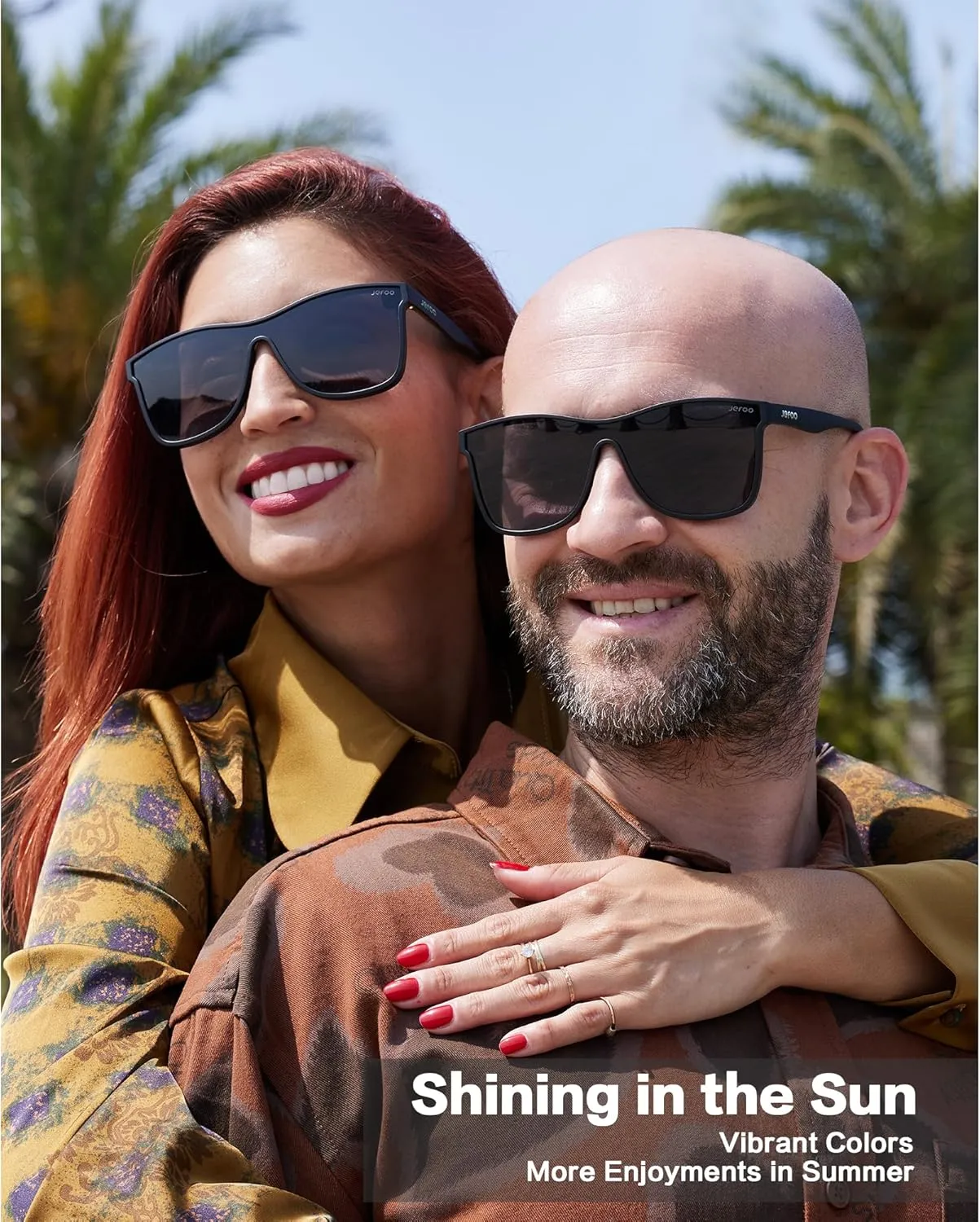 Polarized Sunglasses Men Trendy Mirrored shades Women Reflective Sun Glasses UV Protection