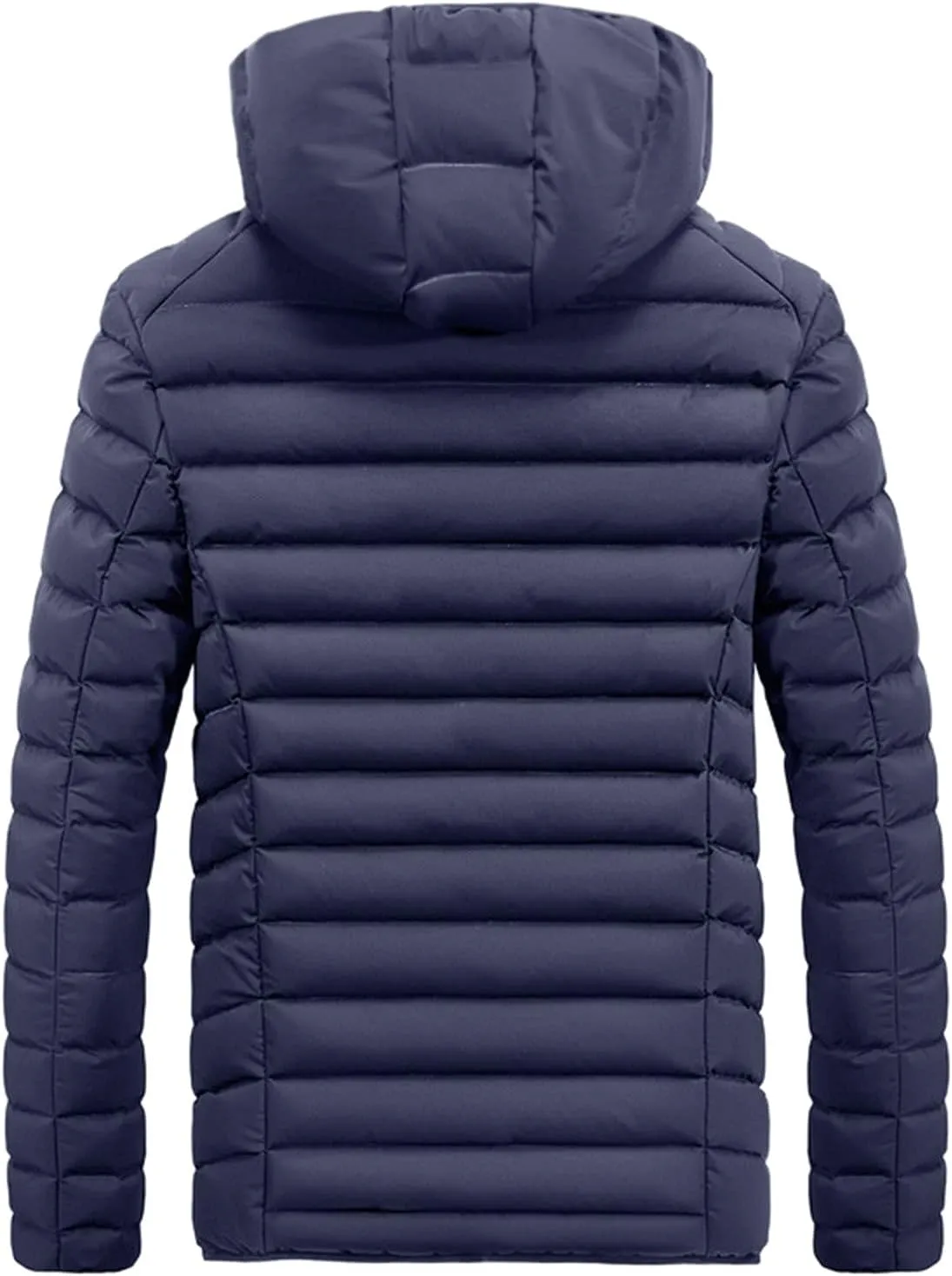 Prime Big Deal of Deals Lightning of Today Men Winter Dress Coat Dad Gifts Unlined Sports Coat Lightweight Suit Hooded Flannel Jacket Zipper Sweaters for Men