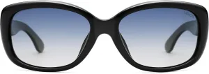SOJOS Vintage Square Sunglasses for Women Polarized UV Protection Havana Frame