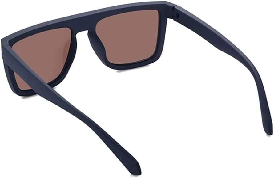 Square Men Polarized Driving Sunglasses Mirror Shades UV400 Women Sun Glasses