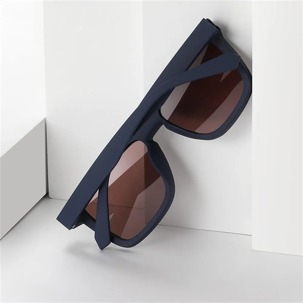 Square Men Polarized Driving Sunglasses Mirror Shades UV400 Women Sun Glasses