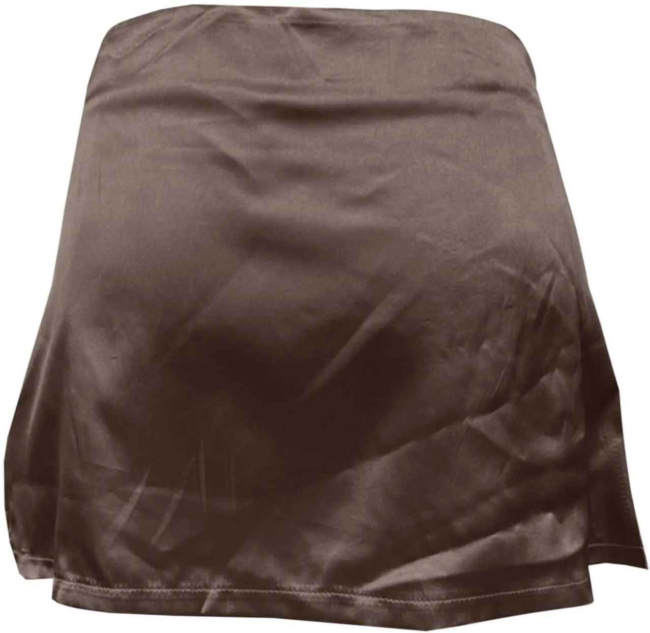 Summer Skirts for Women High Elastic Waist Satin Comfy Slim Stretchy Workout Short Skirts Womens Trendy Clothes