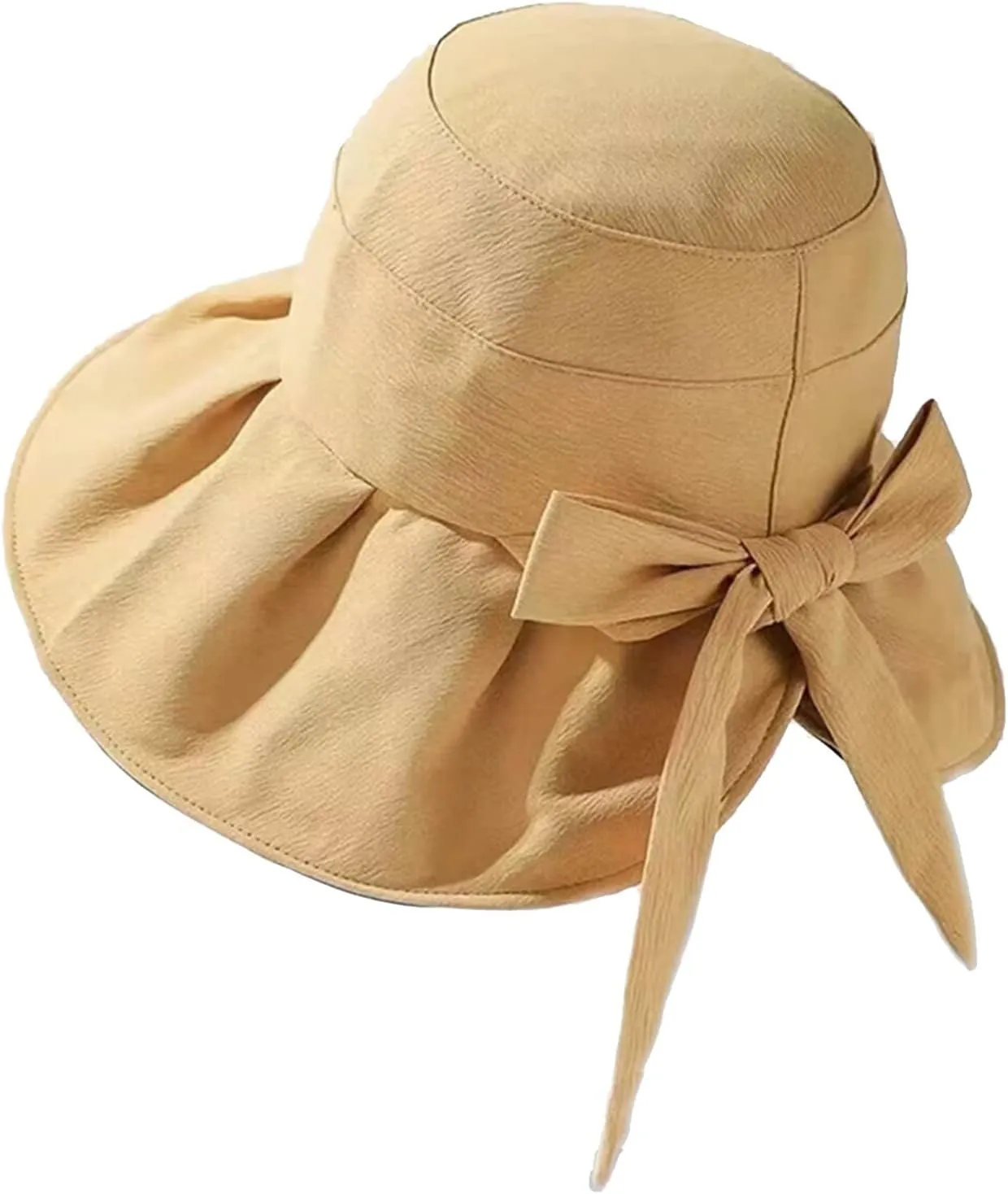 Sun Hats for Women Gardening Hat Wide Brim Beach Sun Protective Fold-Up Brim Breathable Cotton Summer Hats