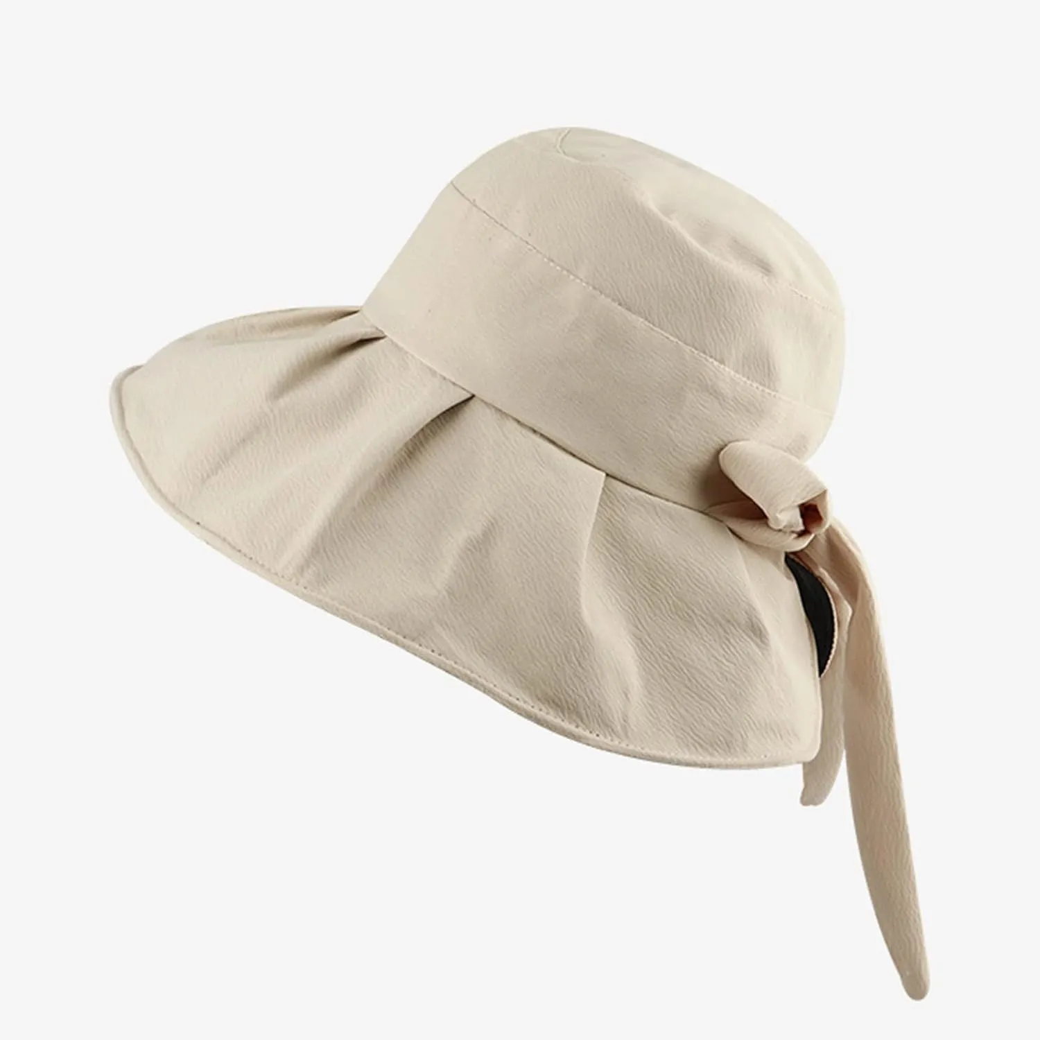 Sun Hats for Women Gardening Hat Wide Brim Beach Sun Protective Fold-Up Brim Breathable Cotton Summer Hats