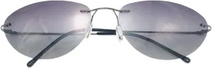Sunglasses Rivets Men Driving Frameless Polygon Sun Glasses for Men