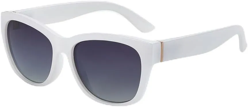Sunglasses Women Vintage Square Shades UV Protection Retro Oversized Cat Eye Sun Glasses