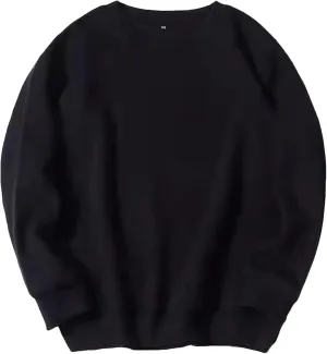 Sweatshirts for Men 2024 Fashion Long Sleeve Solid Athletic Crewneck Shirts Casual Stylish Workout Tee Tops Going Out
