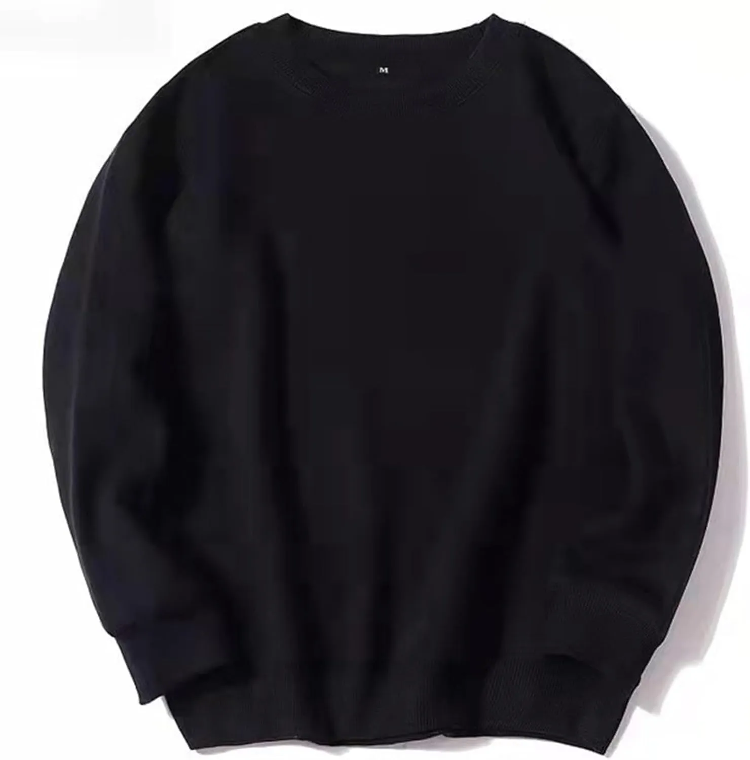 Sweatshirts for Men 2024 Fashion Long Sleeve Solid Athletic Crewneck Shirts Casual Stylish Workout Tee Tops Going Out