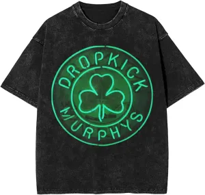T Shirts for Men Oversized Loose Fit Tshirt Cotton Washed Vintage Tee Unisex Tops