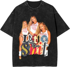 T Shirts for Men Oversized Loose Fit Tshirt Cotton Washed Vintage Tee Unisex Tops