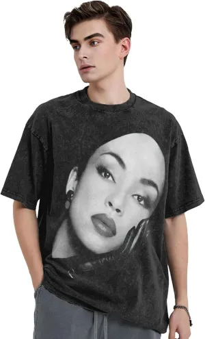 T Shirts for Men Oversized Loose Fit Tshirt Heavy Cotton Washed Vintage Tee Unisex
