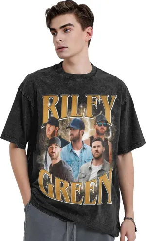 T Shirts for Men Oversized Loose Fit Tshirt Heavy Cotton Washed Vintage Tee Unisex