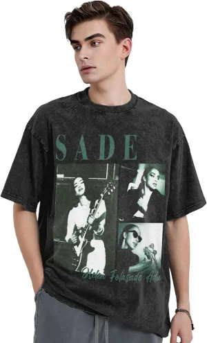 T Shirts for Men Oversized Loose Fit Tshirt Heavy Cotton Washed Vintage Tee Unisex