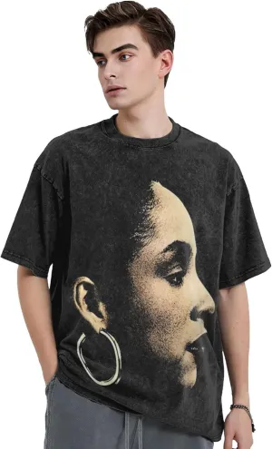 T Shirts for Men Oversized Loose Fit Tshirt Heavy Cotton Washed Vintage Tee Unisex