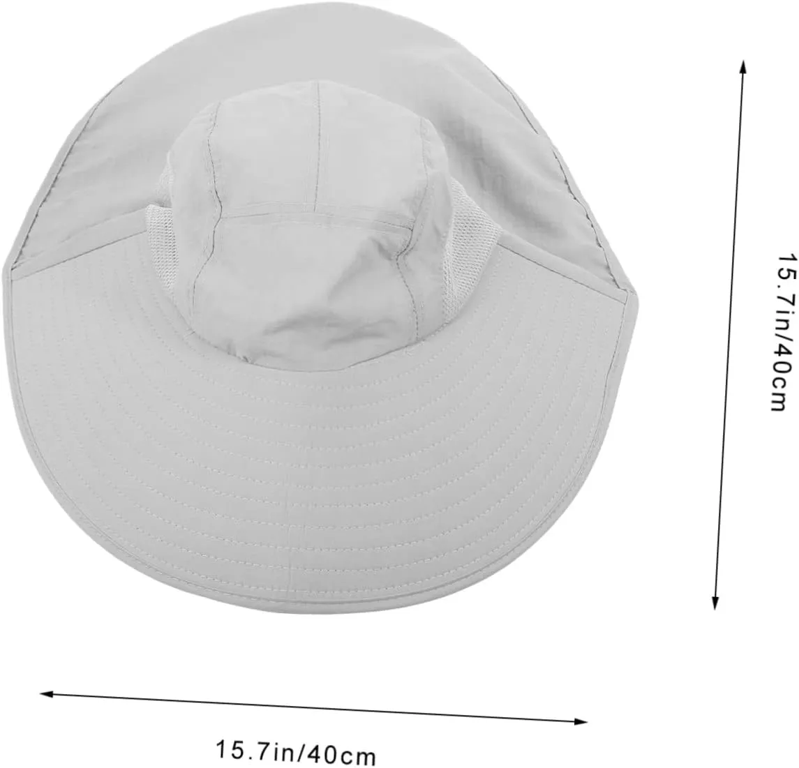 TOYANDONA Wide Brim Sun Hat for Unisex Fashionable UV Protection Beach Hat with Decorative Design Lightweight