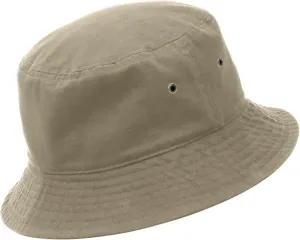 Utmost Bucket Hat 100% Cotton & Denim Lightweight Packable Outdoor Summer Beach Fishing Sun Hat