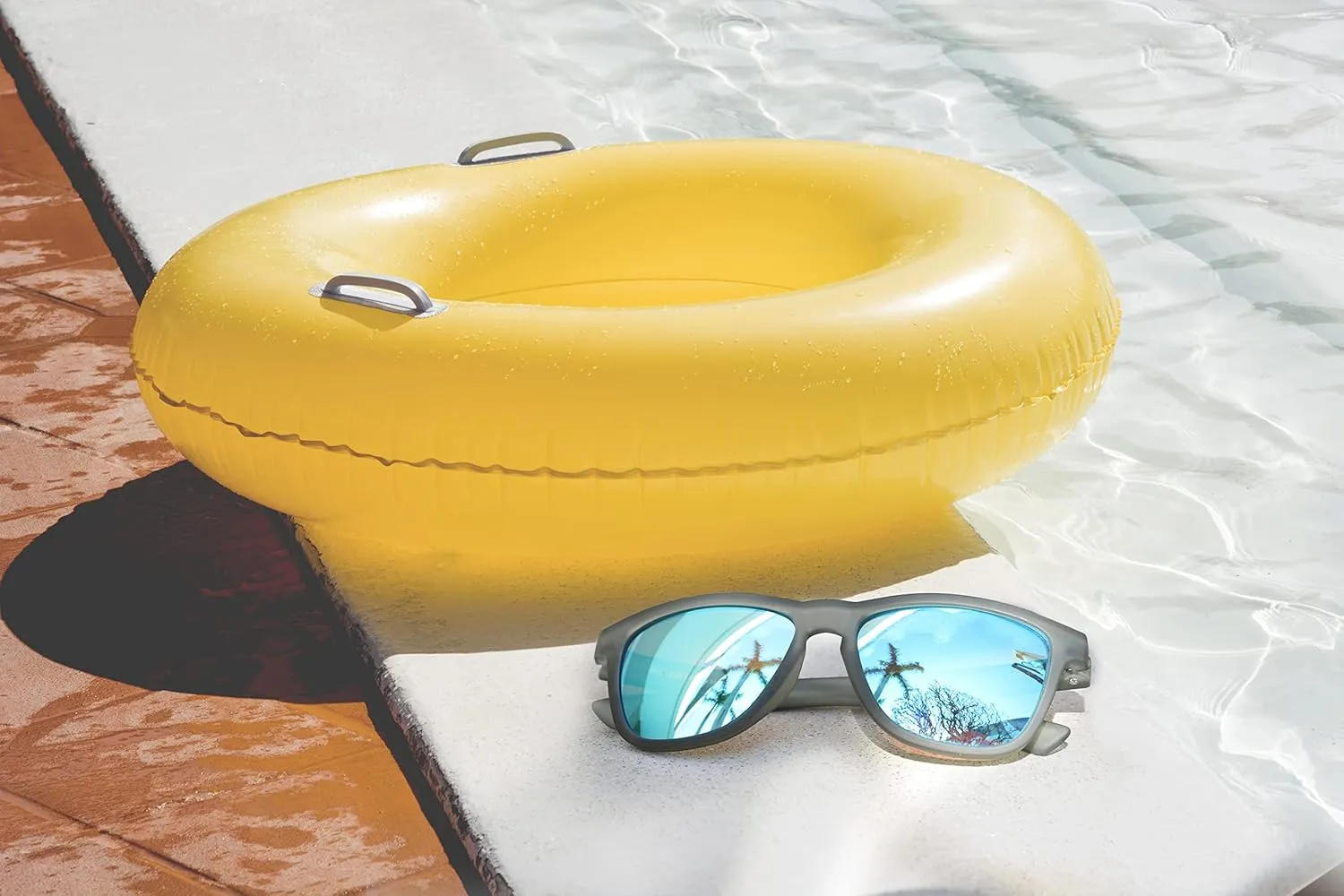 Vintage Sunglasses for Men & Women, Retro Eyewear with Non-slip Flexible Frame, Polarized/Non-Polarized Lens UV Protection