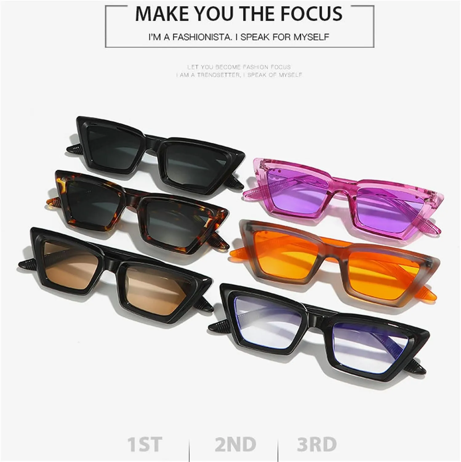willochra Sexy Cat Eye Sunglasses Women 2024 Luxury Trendy Retro Sun Glasses For Ladies Vintage Shades Eyewear UV400