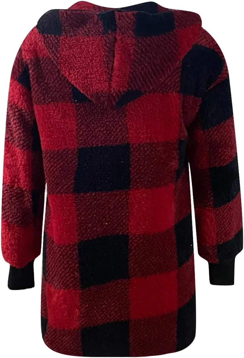 Women Plaid Flannel Jacket Casual Fuzzy Fall Shacket Sherpa Lined Jackets Dressy Casual Trendy Clothing 2024