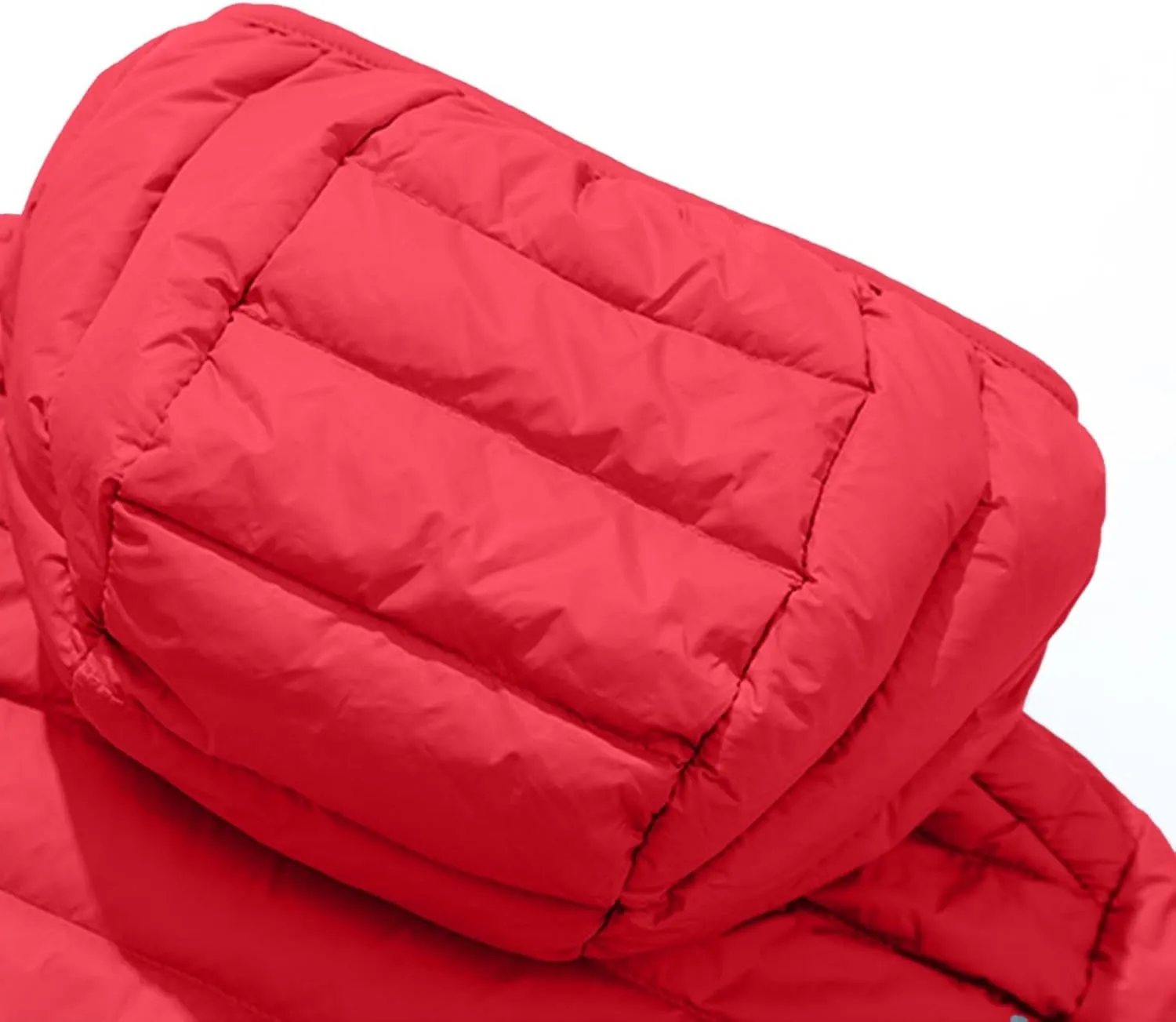 Women Puffer Jacket Hooded Warm Lightweight Packable Quilted Puffer Coat Outwear