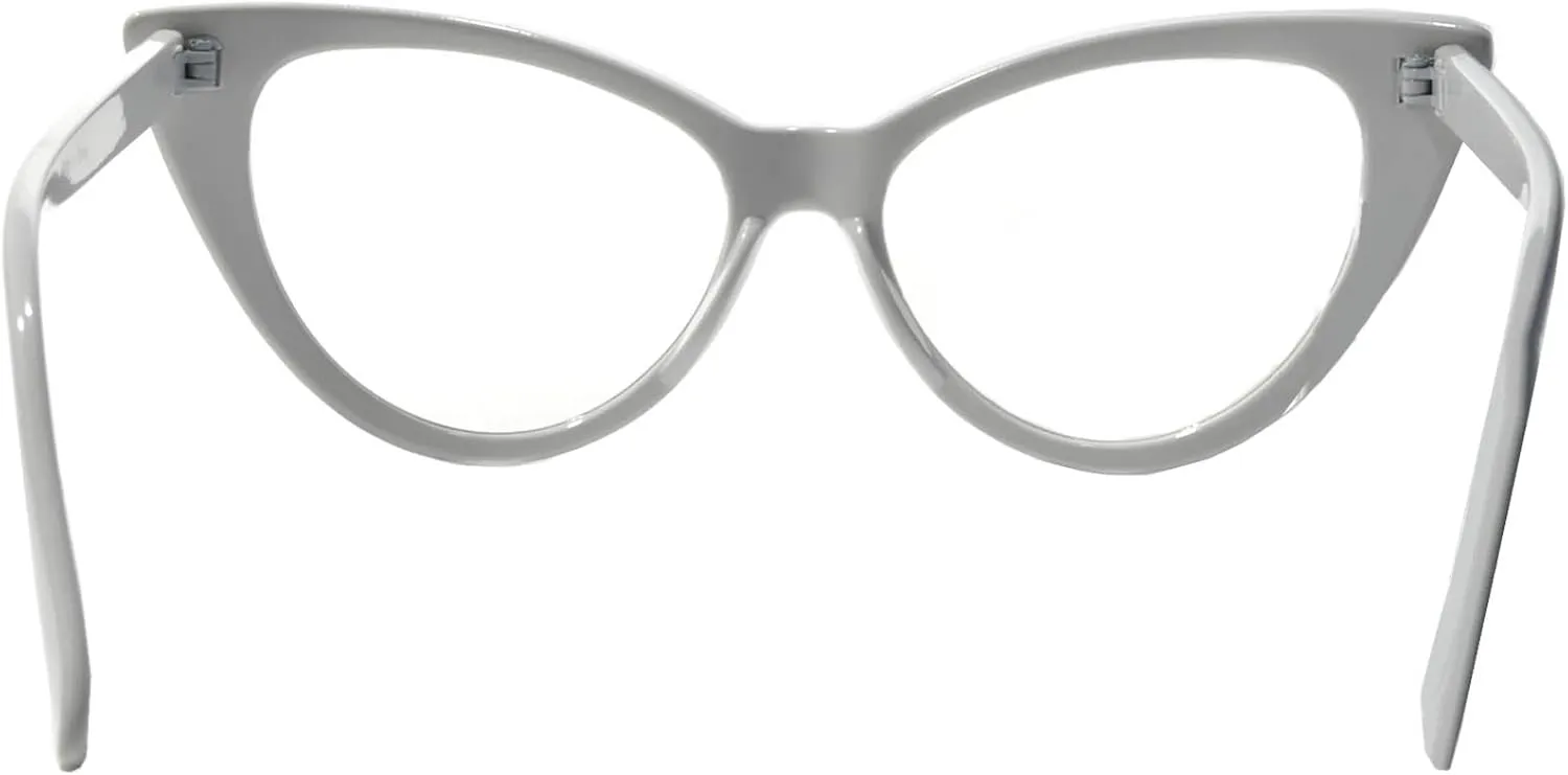 Womens Cat Eye Sunglasses Classic Vintage High Pointed Winged Retro Design UV Protection