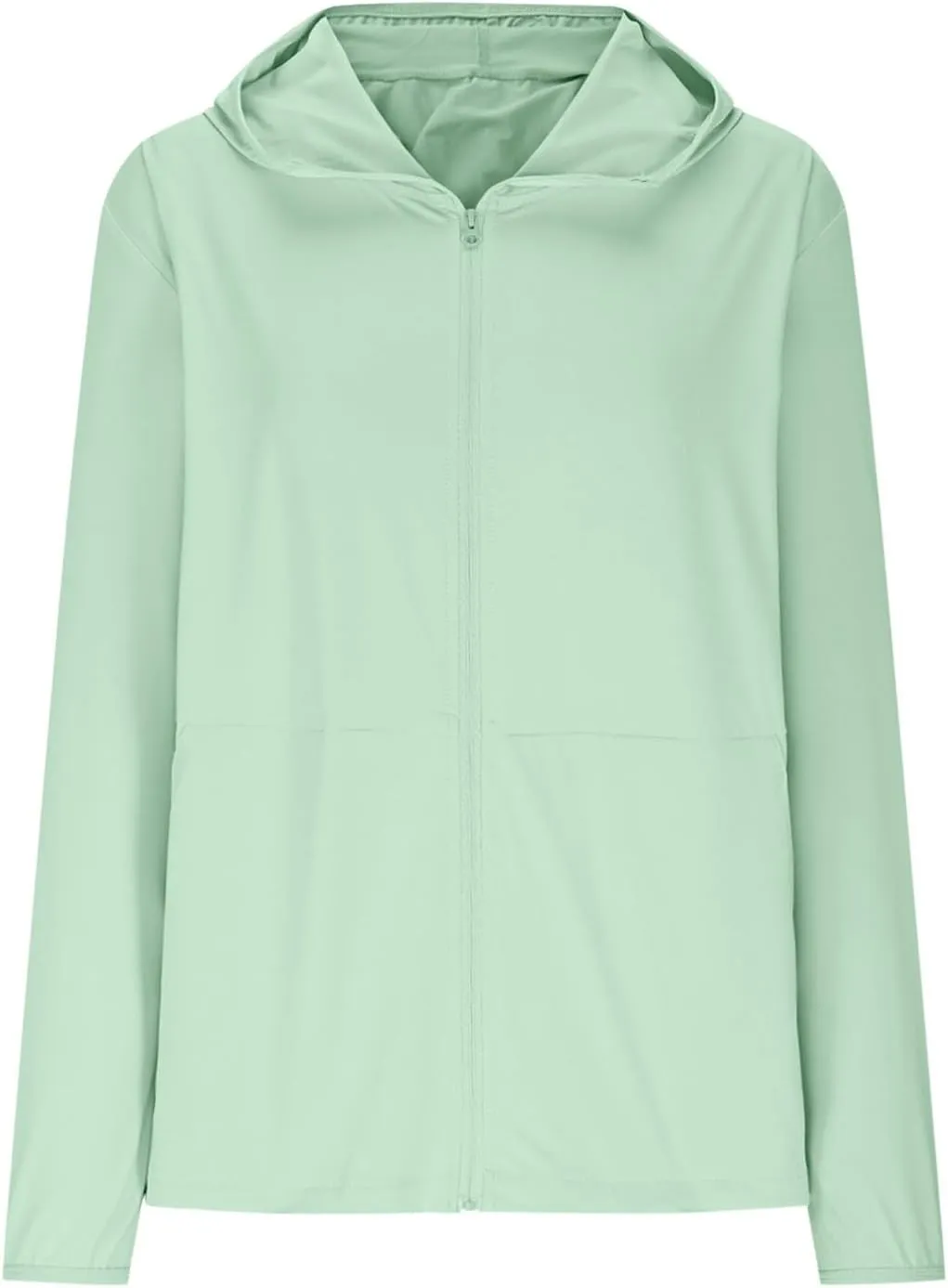Women's UPF 50  Lightweight Athletic Jacket Full Zip UV Long Sleeve Hoodies SPF Lightweight Jacket Hiking Outfits