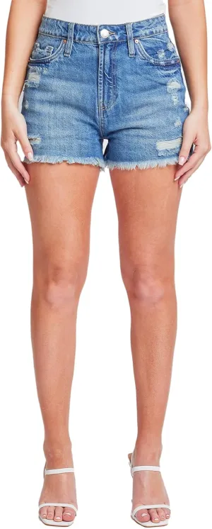 YMI Jeans Women's 80s Mom Shorts Denim