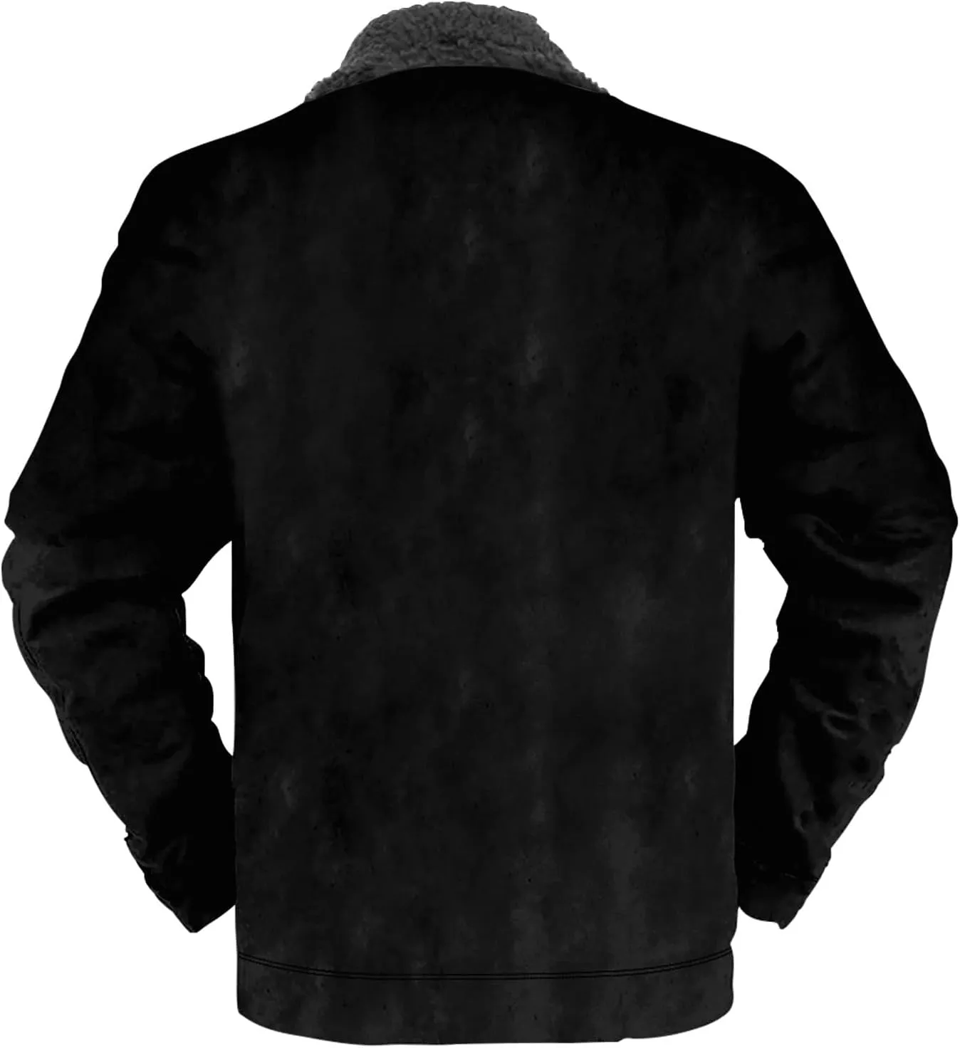Ymosrh Men's Warm Winter Jackets Casual Sherpa Fleece Lined Jacket Fall Work Coats Casual Jackets, S-5XL