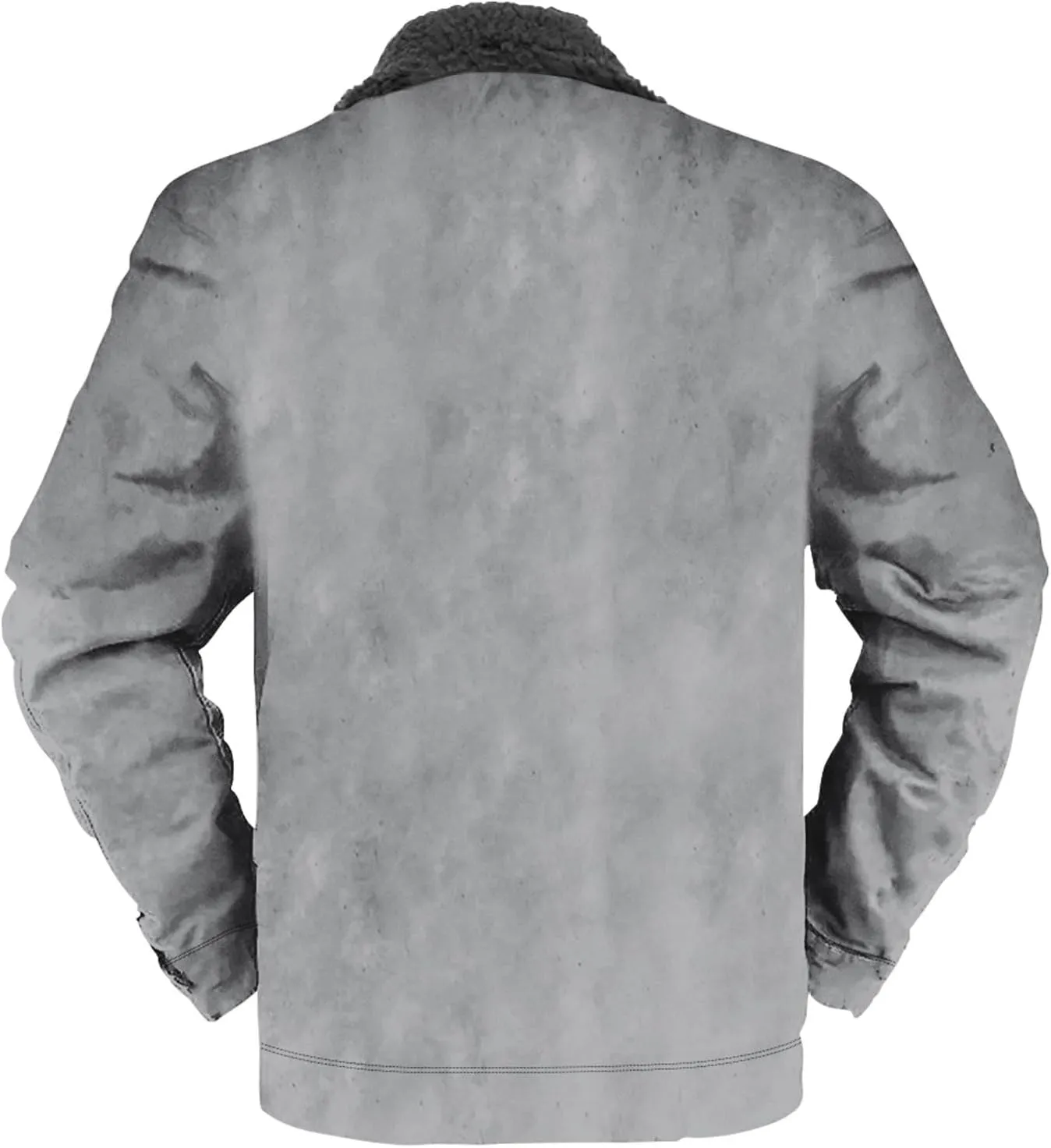 Ymosrh Men's Warm Winter Jackets Casual Sherpa Fleece Lined Jacket Fall Work Coats Casual Jackets, S-5XL